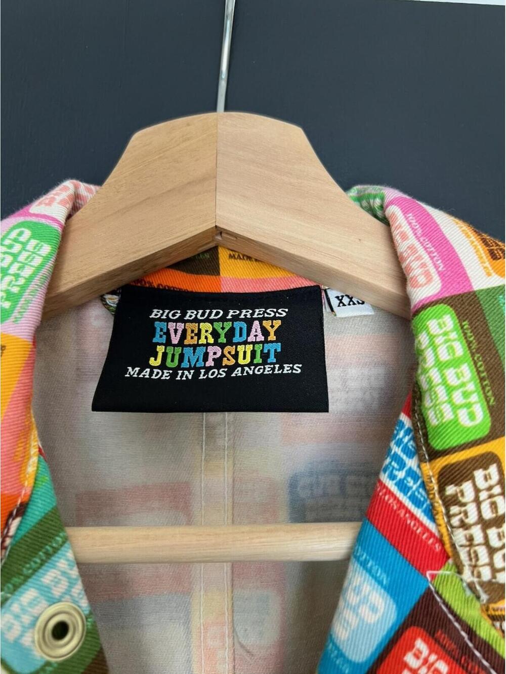 Big Bud Press Everyday Jumpsuit Multicolour Printed Long Sleeve Size XXS - Picture 3 of 5